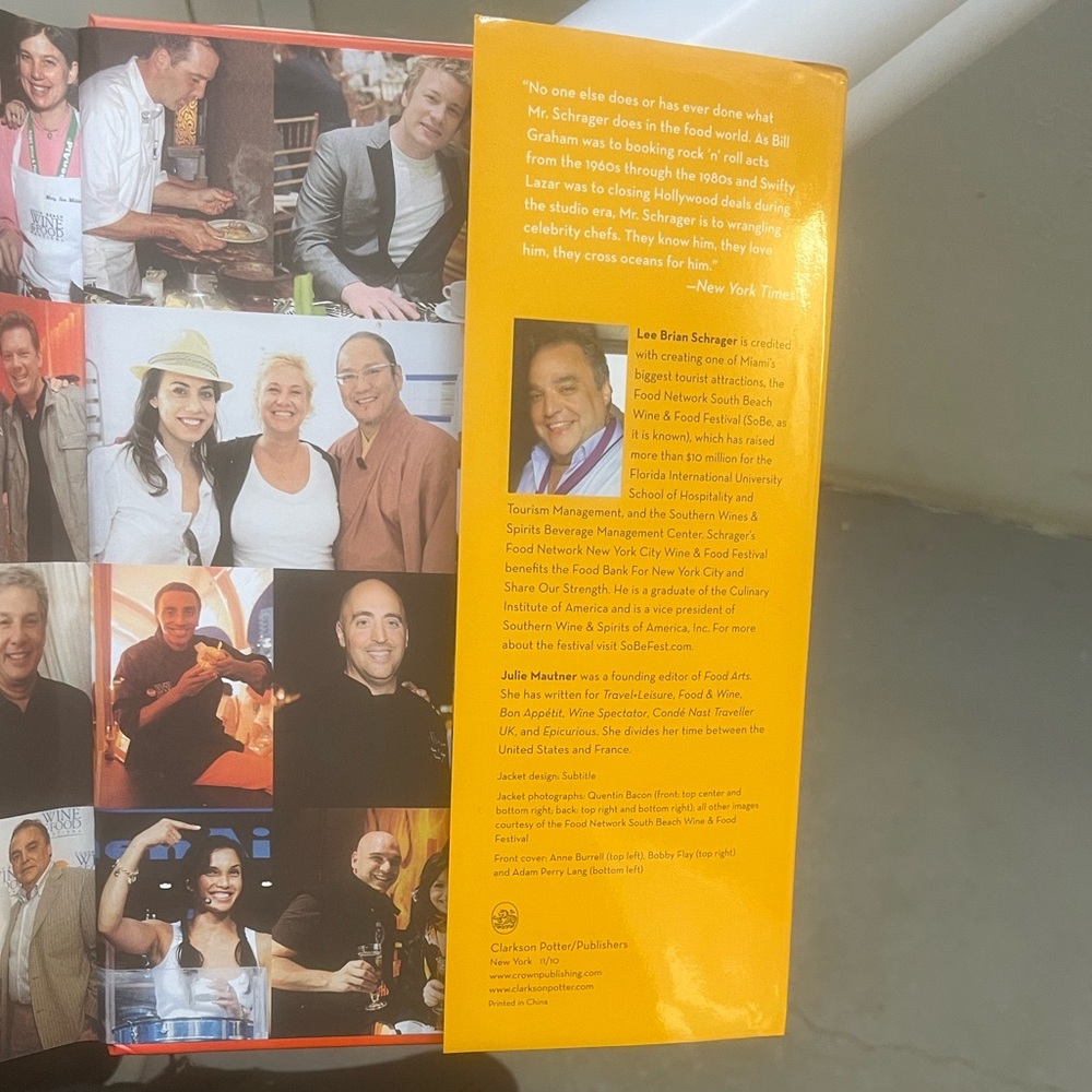 Food Network NEW South Beach Wine & Food Festival Cookbook Hardcover - Picture 7 of 13